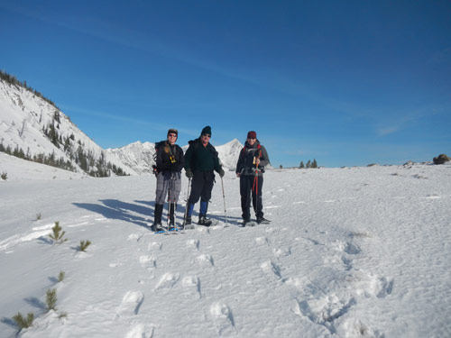 elk mountain showshoe